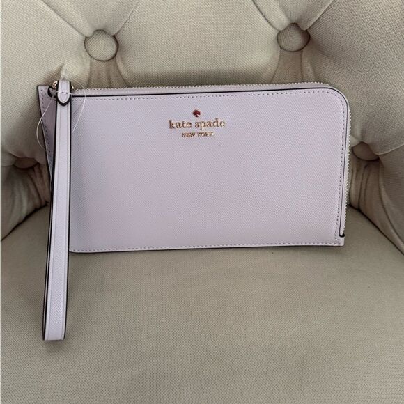 Kate Spade Wristlet‎ Clutch Light Lavender - Picture 2 of 5